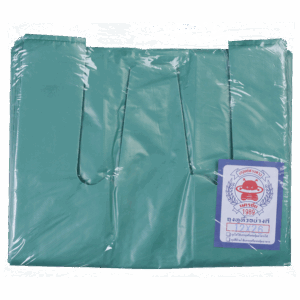 ถุงหูหิ้วสี แบบบาง ตรามนุษย์ต่างดาว