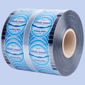ม้วนฟิล์มซีลฝาแก้วน้ำดื่ม เลนคู่