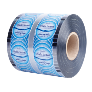 ม้วนฟิล์มซีลฝาแก้วน้ำดื่ม เลนคู่